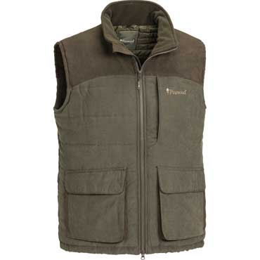 PINEWOOD Abisko Weste Suede Brown