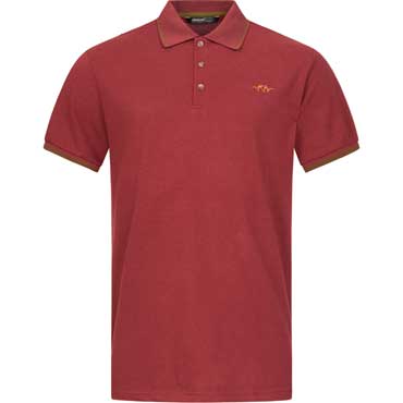 BLASER Herren Polo Shirt 22 bordeaux