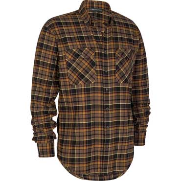 DEERHUNTER Marvin Hemd Brown check