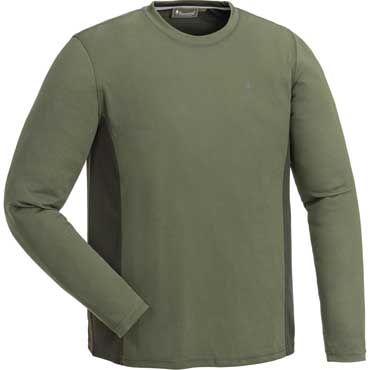 PINEWOOD Insectsafe Herren Langarmshirt Green/D.Green