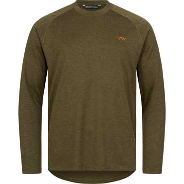 BLASER Herren Tech LS Shirt 23 dunkel oliv