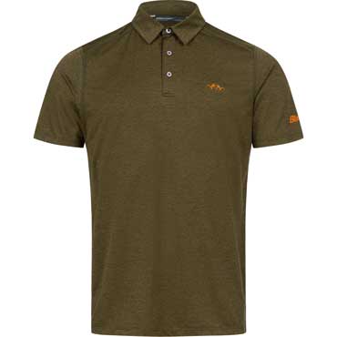 BLASER Herren Competition Polo Shirt 23 dunkel oliv