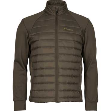 PINEWOOD Finnveden Hybrid Power Fleece Jacke Dusty Brown