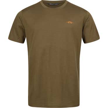 BLASER Herren Merino Base 160 T dark olive