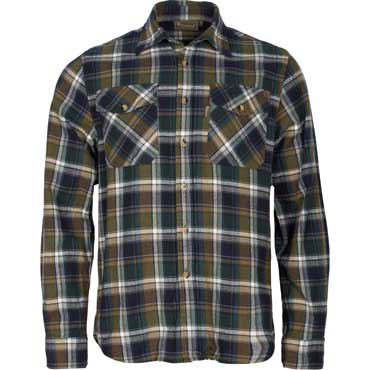 PINEWOOD Hrjedalen Hemd Green/Navy