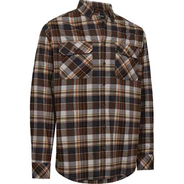 DEERHUNTER Robert Hemd Brown Check