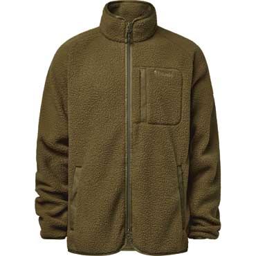 PINEWOOD Forest Pile Fleece Jacke Herren Olive Green