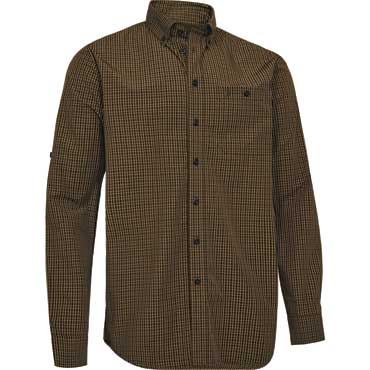 DEERHUNTER Raynor Hemd Green Check