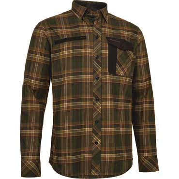 DEERHUNTER Bennett Hemd Green Check