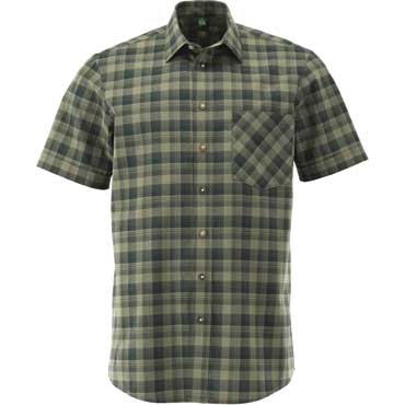 OS TRACHTEN Karo Kurzarmhemd trachtengr�n