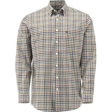 OS TRACHTEN Herren Langarmhemd trachtengr�n