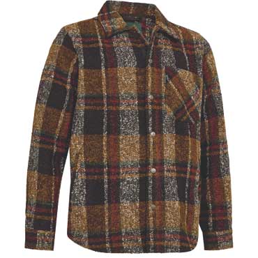 DEERHUNTER Wilder Overshirt Brown Check