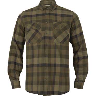 H�RKILA Asmund Hemd Beech green check