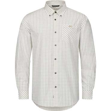 BLASER Herren Hemd Chris creme/braun kariert