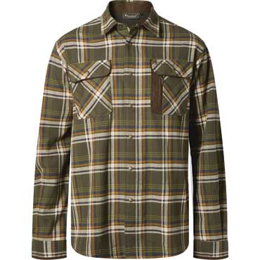 PINEWOOD Cornwall Hemd Herren Mossgreen/L.Khaki