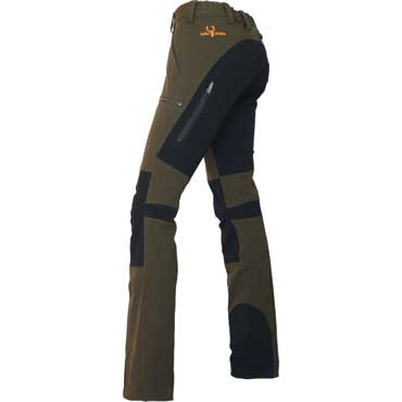 HUBERTUS Damen Jagdhose oliv/schwarz