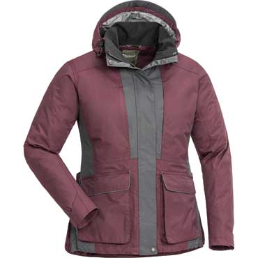 PINEWOOD Dog Sports 2.0 Damenjacke Plum/D.Anthracite