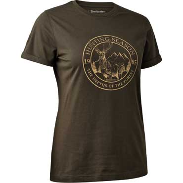 DEERHUNTER Lady Ella T-Shirt Adventure Green