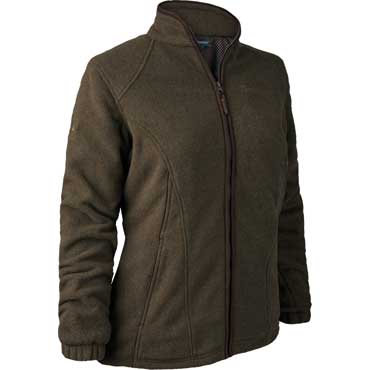 DEERHUNTER Lady Josephine Fleece mit Membrane Graphite Green