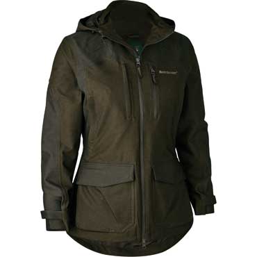 DEERHUNTER Lady Chasse Jacke Olive night melange