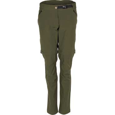 PINEWOOD Everyday Travel Zip-Off Damen Hose Green