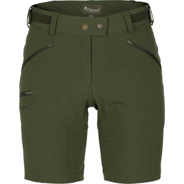 PINEWOOD Abisko Light Stretch Shorts Damen Mossgreen