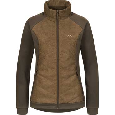 BLASER Damen Fleece Jacke Kora dunkelbraun