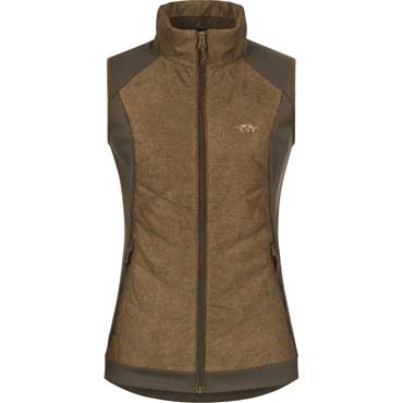 BLASER Damen Fleece Weste Kora dunkelbraun