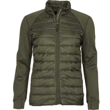 PINEWOOD Finnveden Hybrid Power Damen Fleece Jacke Olive