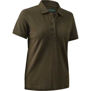 DEERHUNTER Lady Harriet Poloshirt Deep Green