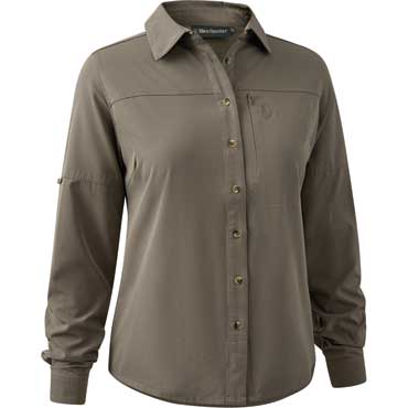 DEERHUNTER Lady Canopy Bluse Stone Grey