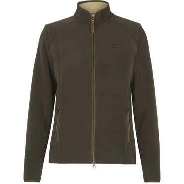 HRKILA Sandhem Sherpa Fleecejacke Damen Willow green