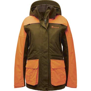 PINEWOOD Furudal Expert 2L Hunting Jacke Damen Olive Green/Orange