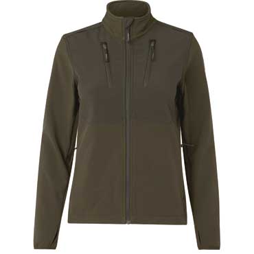 H�RKILA Scandinavian Softshell Jacke Willow green/Shadow brown