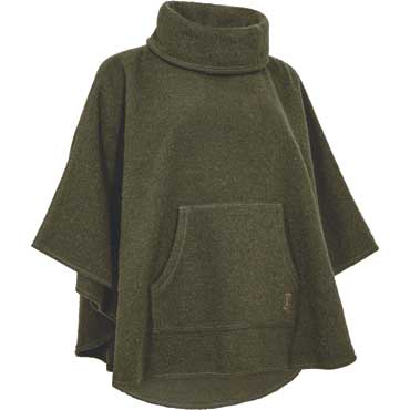 DEERHUNTER Lady Wilder Poncho Loden Wood