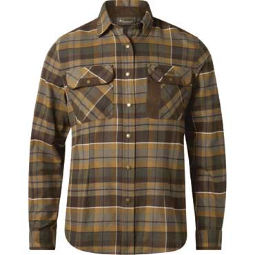 PINEWOOD Prestwick Exclusiv Damen Bluse D.Brown/D.Sandstone