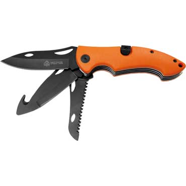 PUMA XP Trifecta 3-Klingen Schliessmesser orange