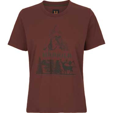 HRKILA Natur T-Shirt Women Hot Chocolate