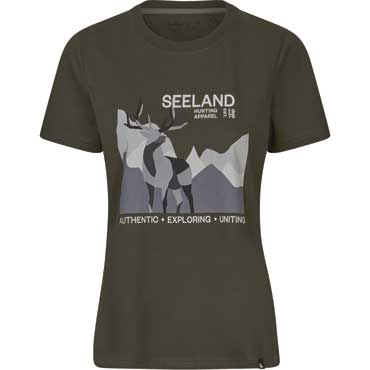 SEELAND Sadie T-Shirt Pine green