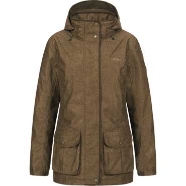 BLASER Damen Vintage Parka Celine Dunkelbraun mlange