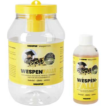 HAGOPUR Wespenfalle inkl. Lock-Flssigkeit 125ml