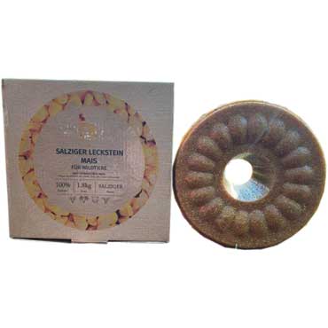 WILDLUTSCHER Leckstein salziger gemahlener Mais