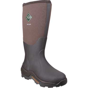 MUCK BOOTS Wetland Damen Gummistiefel hoch braun