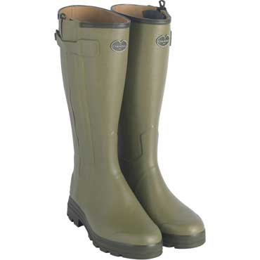  Le Chameau Chasseur Cuir Damen vert vierzon 