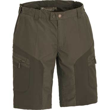 Pinewood Wildmark Stretch Shorts Dunkeloliv/Moosgrn