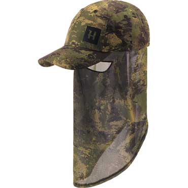 HRKILA Deer Stalker Camo Kappe mit Tarnnetz AXIS MSP Forest green