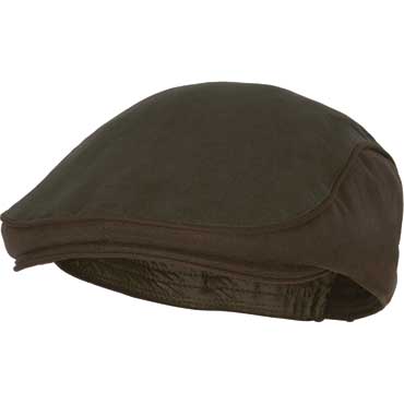 PINEWOOD Nydala Classic Sixpence Cap Mossgreen/Suede Brown