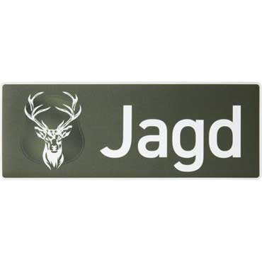 WILDE HILDE Magnetschild Jagd